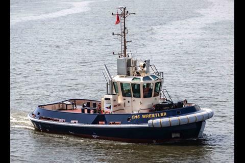 'CMS Wrestler' joins other Damen tugs in Clyde Marine Services' fleet (Damen)
